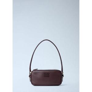 25 FW 미우미우 여성 소프티 가죽 숄더백  miu0262001brn