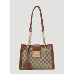 25 FW 구찌 여성 미디엄 자물쇠 핸드백  guc0243198nat