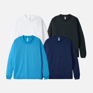 남녀공용 쿨론티 스포츠 기능성 긴팔 라운드 티셔츠