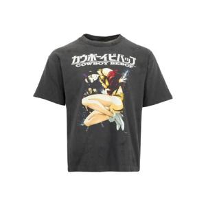 25 FW SAINT MXXXXXX X 카우보이 비밥 그래픽 프린트 티셔츠 SMHR80000C04 TP437652392