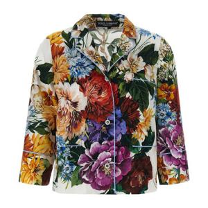 돌체앤가바나 부케 프린트 코튼 포플린 셔츠 F5T65THS5TR HA5PC