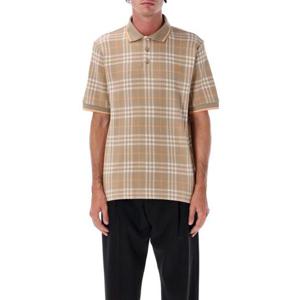 버버리 반팔 티셔츠 25A8110102 C3257 BROOM IP CHECK