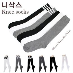 [서울양말] 니삭스 요가 필라테스 헬스양말 골프양말 삼선니삭스_