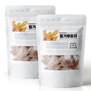 늘해찬 볶은 핑거루트차 삼각 티백  꽃차 허브차 티백 100티백