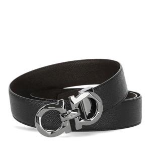 [페라가모] 간치니 양면 프리컷팅 67 A161 NERO TMORO 725421 남