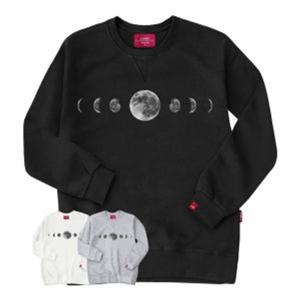 엘라모 3M 문페이즈 맨투맨 남녀공용 빅사이즈 S-4XL