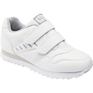 [월드컵][월드컵] 가죽 찍찍이 쿠셔닝 운동화 화이트 (여성용) (