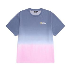 내셔널지오그래픽 N222UTS720 유니 타이다이 반팔 티셔츠 NAVY