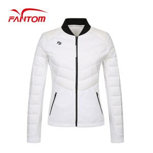[팬텀] 여성 하이브리드 구스 다운 점퍼 222B3JP951_WH