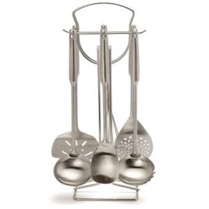 [골든벨]원형 홀더 스텐 조리기구 7P 세트