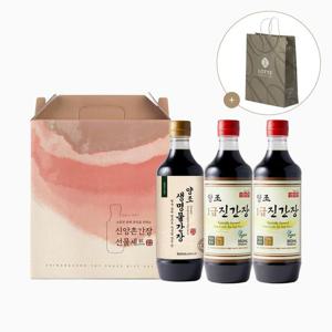 [신앙촌][신앙촌] 진 13-3호 양조간장 세트 (1세트)