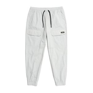 내셔널지오그래픽 N232UPT940 아델리 우븐 카고 조거 팬츠 GREY