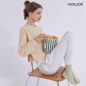 녹족 요가복 호이테 크롭 긴팔티