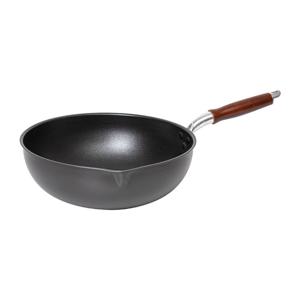 퀸센스 국내산 웍 업소용 경질 북경팬 튀김팬 32cm