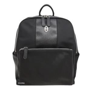 [에스콰이아]신상 가벼운 리나일론 데일리 원단 여성 슬림 백팩 ECCFHB617BK