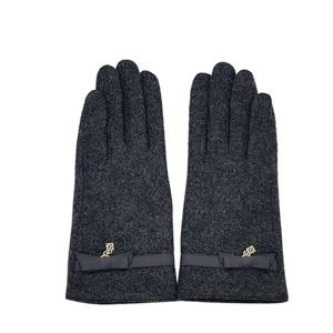 [루이까또즈(장갑)]스웨이드라인 리본 여모장갑 HGSLW20055