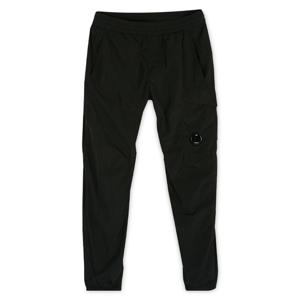 CP컴퍼니 남성 렌즈 와펜 블랙 카고팬츠