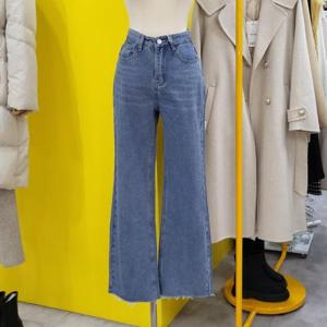 르피타 DP01 세미부츠컷 하이웨스트 데님 L245UJE301