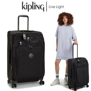 [키플링]화물용 소프트 캐리어 뉴 유리스핀 M 시그니처 엠보 KNCBY33 SIEB