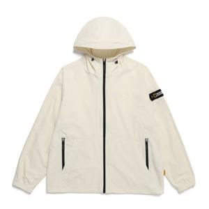 내셔널지오그래픽 N242UFT942 데일리 경량 우븐 스트레치 바람막이 CRYSTAL BEIGE