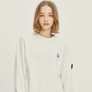 내셔널지오그래픽 N231USW930 베어 와펜 오버핏 맨투맨 M IVORY