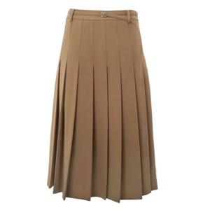 [에이비에프지]벨티드 주름롱스커트 APY5QS01G