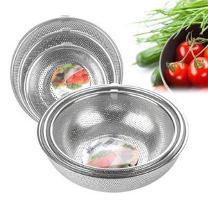 HIMMEL힘멜 링 핸들 타공 바스켓 채반 소쿠리 31.5cm