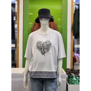 그린조이 세이브존07 5부 라운드 티셔츠 GP24KR82W