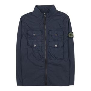 [스톤아일랜드 키즈] 남아 와펜 로고 더블 포켓 집업 781610101