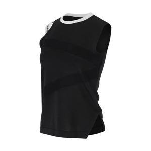 [엘르골프]23년 여성 여름 오픈숄더 밑트임 조끼 스웨터 [6J43151]