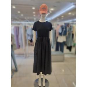 부루앤쥬디 세이브존03 부루앤쥬디  매치 포켓  원피스 SAVBBKBQFDR113B