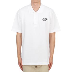 메종키츠네 핸드라이팅 반팔티셔츠 MM00201KJ7010 M186