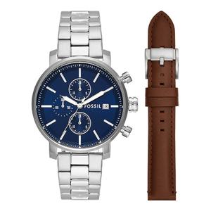 [공식본사정품] 파슬 BQ2872SET Rhett 가죽스트랩 남성 메탈시계