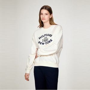 [공식][타미힐피거]바시티 스웨트 셔츠(T22E6TTO001WT1YBH)