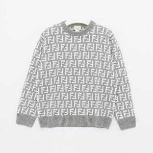 펜디키즈 FF로고 올오버 울 남아 니트 JUG151 AMHA F0RTT/10A