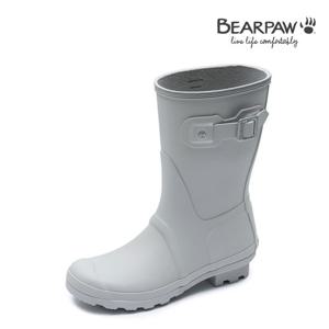 [베어파우(슈즈)]TRUDY 여성 레인 롱부츠 방수 장화 K2829332QB-W ZINC 3CM
