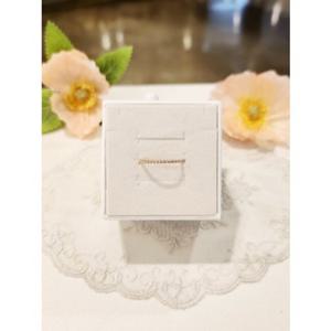 미니골드 14k 360도 소 레이스 미스링 반지 RONM4019R