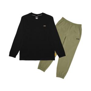 [내셔널지오그래픽 키즈] K243UPB910 싱글 티셔츠 SET CARBONBLACK