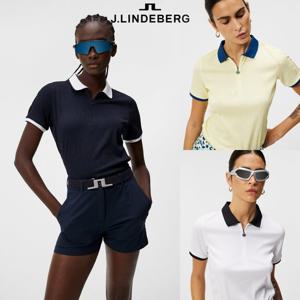 제이린드버그 GWJT09001 여자 IZARA 반팔 골프 폴로 셔츠