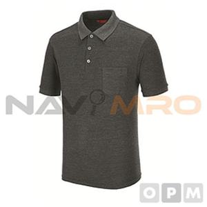 반팔 카라 티셔츠/1벌/ XL(100)/진회색