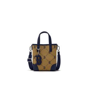 [MLB] (3ACRS054N-43BGL) 공용 다이아 자카드 미니 크로스백