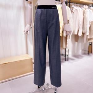 시에로 SJ3PTF13M 엠버자수 밴딩 루즈핏 슬랙스 팬츠