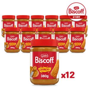 로투스 비스코프 스프레드 크런치 380g x 12개 1박스