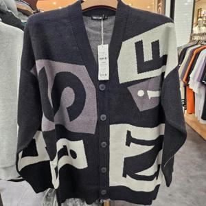 리트머스 HC26 블럭로고 가디건 블랙 LP5SU514