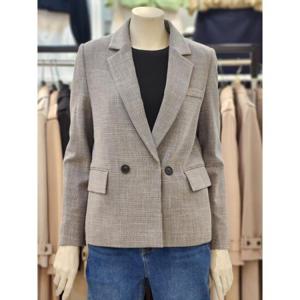 SOUP 세이브존07 잔체크 테일러드 자켓 OA9JKQ7