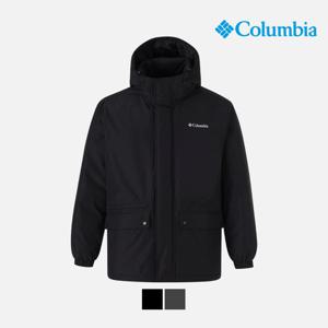 [컬럼비아] 유니 후드 멀티 하프패딩_블랙 (C54-YUD308)