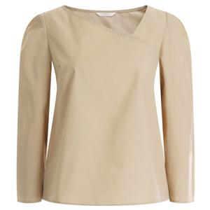 샵앤) 여성 퍼프 사선 절개 블라우스 EAN-WBL-12087-베이지