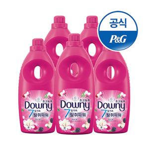 다우니 탈취파워 섬유유연제 목련베리 1Lx5