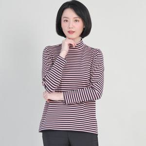 애비뉴투지 엄마옷 코트나 보송 기모 반폴라 겨울 티셔츠 A11315