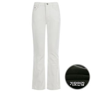 샵앤) 여성 국산 기모 밴딩 일자 면바지 VS-WPT-20114-아이보리